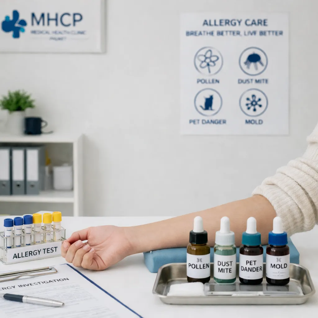 Allergy treatment visual